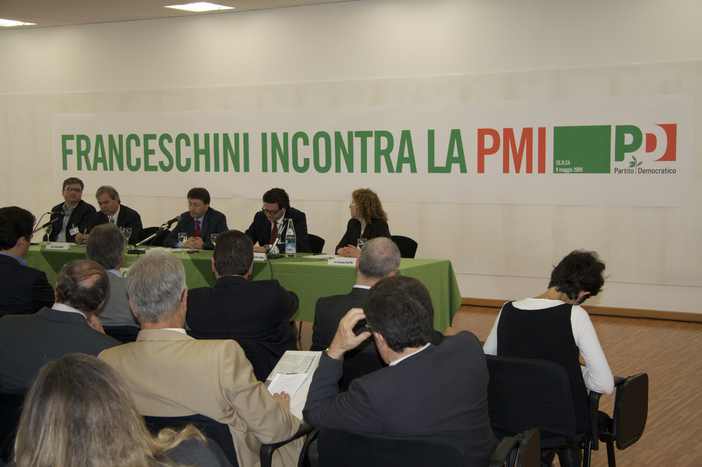 Promo Meeting per l'evento- incontro tra l'Onorevole Franceschini e le PMI